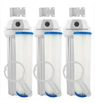 Filtro Água Poço Caipira Nascente Cisterna 1800 L/h 3 Etapas