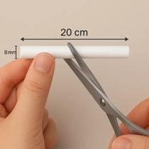 Filtro Algodão Difusor Umidificador 20cm Kit 5 Unidades