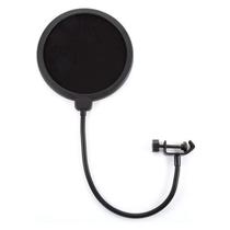 Filtro anti-pop para microfone de camada dupla ajustável de 15 cm