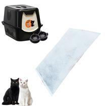 Filtro Antiodor Toalete Banheiro Gato Carvão Ativado Refil