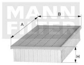 Filtro Ar A4 Avant 1994 a 2008 Mann-Filter C 26 168