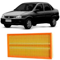 Filtro Ar Chevrolet Corsa Sedan Classic 1.0 2002 a 2005 Metal Leve