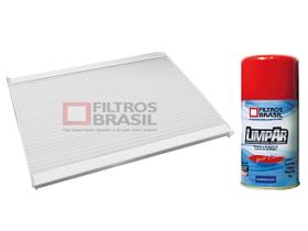 Filtro ar condicionado ford fusion após 2013 edge 2.7 após 2019 + higienizador