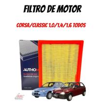 Filtro Ar do motor Corsa/Classic 1.0/1.4/1.6 todos