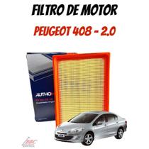 Filtro Ar do motor Peugeot 408 - 2.0 allure automatico 2016