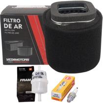 Filtro Ar E Combustivel, Vela Ybr 125 00.08 Factor 125 09.16