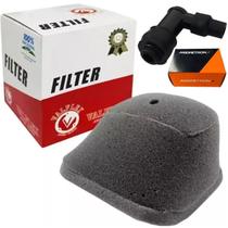 Filtro Ar Elemento, Cachimbo Xtz 125 2003 Até 2016 Filtro Ar Elemento, Cachimbo Xtz 125 2003 Até 2016