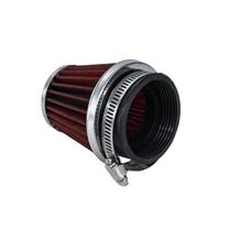 Filtro ar esportivo conico cbx 250 xt 225 cb400 aum pot 53mm