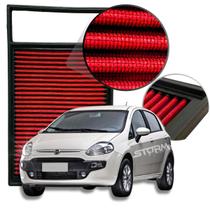 Filtro Ar Esportivo Fiat Punto Motor 1.6 16v Ano 2011 A 2017 Lavável Reutilizável inbox original potencia economia Essence Flex Dualogic