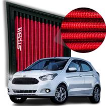 Filtro Ar Esportivo Ford Ka Motor 1.5 Dragon Ano 2017 A 2024 Lavável Reutilizável inbox Se Flex Sel Trail Advanced Plus Freestyle Titanium
