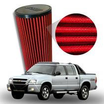Filtro Ar Esportivo Gm S10 Motor 2.8 12v Turbo Mwm Ano 2000 A 2012 Lavável reutilizável Potencia