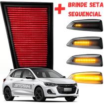 Filtro Ar Esportivo Inbox Gm Onix 1.0 Turbo Seta Sequencial