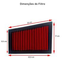 Filtro Ar Esportivo Inbox Novo Onix 1.0 Turbo 2019 A 2023 Filtro Ar Esportivo Inbox Novo Onix 1.0 Turbo 2019 A 2023