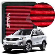Filtro Ar Esportivo Kia Sorento Motor 2.4 E 3.5 Ano 2009 A 2015 Lavável Reutilizável inbox V6 Ano Ex 7 5 Lugares Automatico