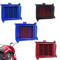 Filtro Ar Esportivo Lavável + Moldura Titan 150 160 2014/24 Filtro Ar Esportivo Lavável + Moldura Titan 150 160 2014/24