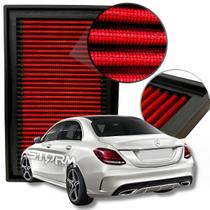 Filtro Ar Esportivo Mercedes bens C300 motor 2.0 CGI Turbo ano 2016 a 2018 Avantgarde Sport Sedan Sedã Convertível inbox original remap potencia Filtro Ar Esportivo Mercedes bens C300 motor 2.0 CGI Turbo ano 2016 a 2018 Avantgarde Sport Sedan Sedã Convertível inbox original remap potencia