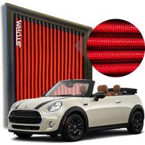 Filtro Ar Esportivo Mini Cooper Cabriolet motor 2.0 Turbo 2014 A 2018 Lavável reutilizável Potencia Conversivel B48 F56 top steptronic