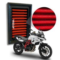 Filtro Ar Esportivo Moto Bmw F700Gs Ano 2013 A 2018 F 700 Gs