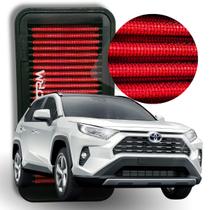 Filtro Ar Esportivo Toyota Rav4 motor 2.5 Hibrido Ano 2019 A 2022 Lavável Reutilizável inbox S Awd Sx Connect Elétrica Suv