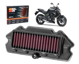 Filtro Ar K&n Esportivo Lavavel Er6n Er6-n 2013 2014 2015