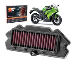 Filtro Ar K&n Esportivo Lavavel Ninja 650 2013 até 2017