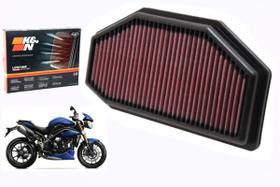 Filtro Ar K&n Esportivo Lavavel Speed Triple 1050i 2011-2015