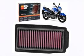 Filtro Ar K&n Esportivo Lavavel Suzuki Gsr Inazuma 250 2014-