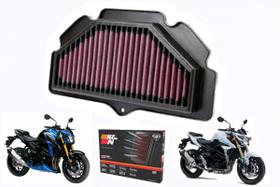 Filtro Ar K&n Esportivo Lavavel Suzuki Gsxs 750 2016 17 2018