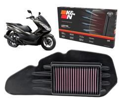 Filtro Ar K&n HA-1213 Honda PCX 150 Pcx150 2013 até 2018