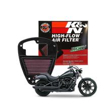 Filtro ar K&N KA-9006 Kawasaki VN900 Vulcan 900 2008 2009