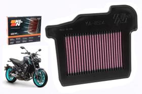Filtro Ar K&n Kn Esportivo Lavavel MT-09 MT09 Naked 2014-2025