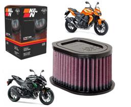 Filtro Ar K&n Kn KA-1003 Kawasaki Z750 Z 750 2004 até 2012