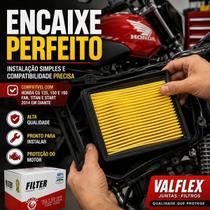 Filtro Ar Moto Motor Honda CG Titan 150 Fan 125 Biz 125 Valflex Filtro Ar Moto Motor Honda CG Titan 150 Fan 125 Biz 125 Valflex