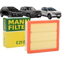Filtro Ar Motor para Fiat Toro - Jeep Renegade / Compass / Commander - RAM Rampage - 1.8 2.0 2.4 (Flex / Diesel)
