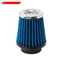 Filtro ar pequeno baixo monofluxo base borracha 52mm azul (rc004az) race chrome Filtro ar pequeno baixo monofluxo base borracha 52mm azul (rc004az) race chrome