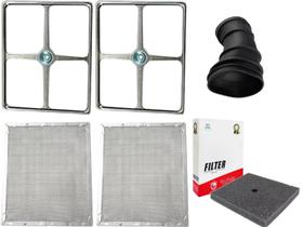 Filtro Ar, Tela, Grade, Condutor Titan 125 1983 Até 1999