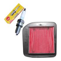 Filtro Ar + Vela Cg 125 Ks Es 2000-2004 / Fan 125 2005-2008