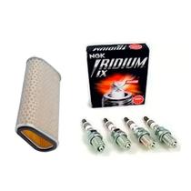 Filtro Ar + Vela Ngk Honda Cb600 Cb 600 Cb600f Hornet 08/14