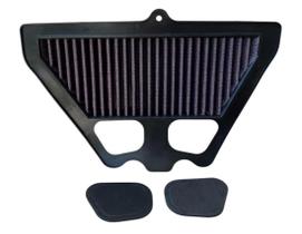 Filtro ar z900 2017-2018 kawasaki esportivo lavavel