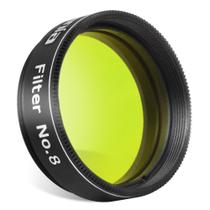 Filtro Astromania Color/Planetary 1,25 polegadas 8 Amarelo Filtro Astromania Color/Planetary 1,25 polegadas 8 Amarelo