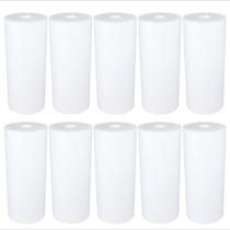 Filtro Big Blue De Polipropileno Liso 10 X 4 1/2 10 Peças Branco