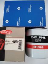 Filtro blindado para óleo lubrificante Delphi EFL 989