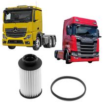 Filtro Bomba Arla DAF XF106/ Mercedes Accelo/ Actros/ Ônibus OF/ Scania Cabine R