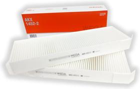 Filtro Cabine C3 2022 a 2024 Wega AKX-1452-2 Filtro Cabine C3 2022 a 2024 Wega AKX-1452-2