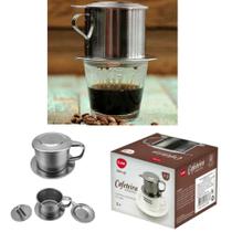 Filtro Cafeteira Gotejador Barista Café Gourmet Vietnamita 1 - 3 xícaras - Clink