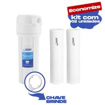 Filtro Caixa Dágua Bbi Poe Eco 9.3/4 + 2 Refil Extra + Chave