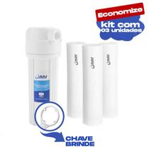 Filtro Caixa Dágua Bbi Poe Eco 9.3/4 + 3 Refil Extra + Chave