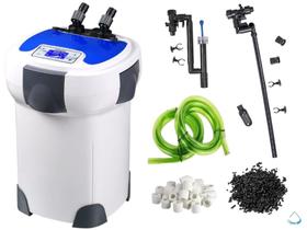 Filtro Canister Sunsun HW-3000-110V Com Uv- Completo Com Midia