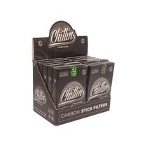 Filtro Carvão Chillin 6mm com 10 Pacotes