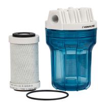 Filtro Cavalete Clor 5" Carvão Ativado Transparente Hidrofiltros Filtro Cavalete Clor 5" Carvão Ativado Transparente Hidrofiltros